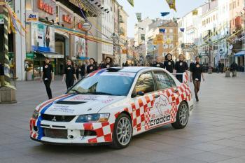 Croatia Rally ERC 2011 ParkArea.jpg