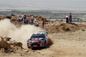 Seb Ogier action - WRC Rally Jordan 2011 - CR.jpg